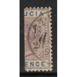 st.lucia-sg54e-1891-d-on-half-6d-showing-thick-1-with-sloping-serif-var-used-716693-p.jpg