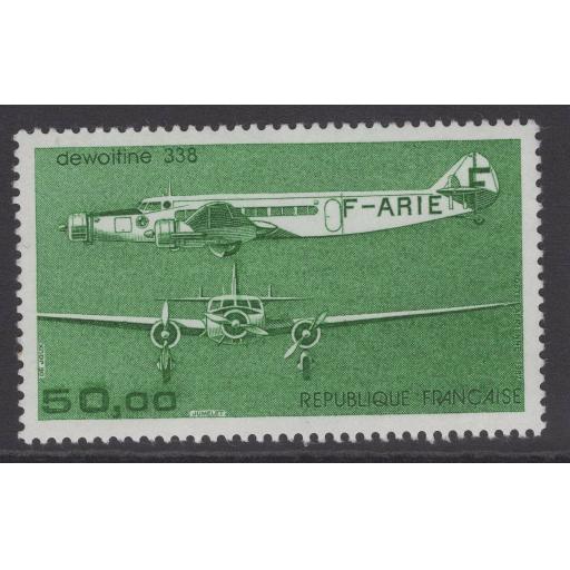 FRANCE SG2614d 1987 50f AIRCRAFT MNH