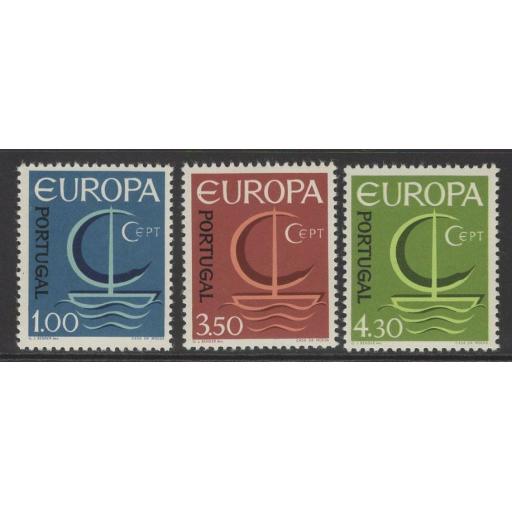 PORTUGAL SG1298/300 1966 EUROPA MNH