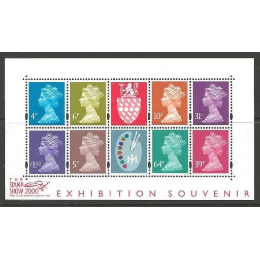 GB SGMS2146 2000 THE STAMP SHOW MNH