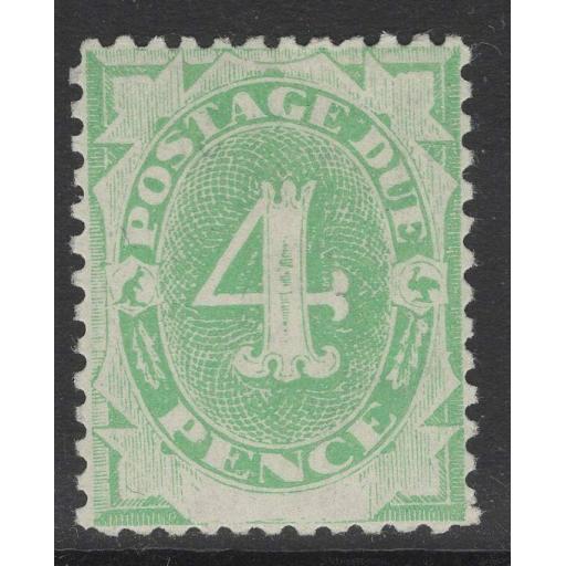 AUSTRALIA SGD5 1902 4d EMERALD-GREEN MTD MINT
