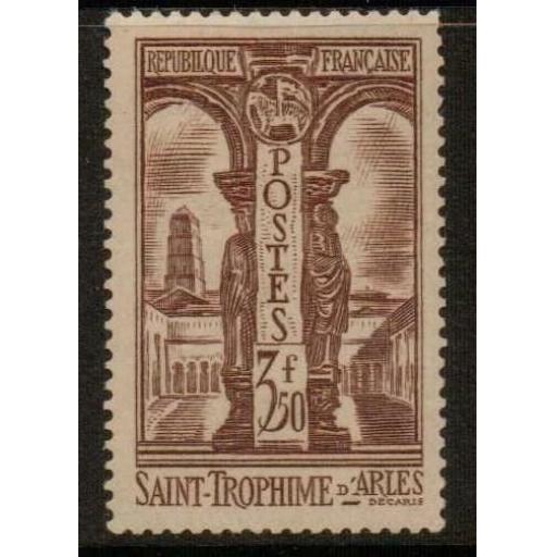 FRANCE SG527 1935 3f 50 BROWN MTD MINT