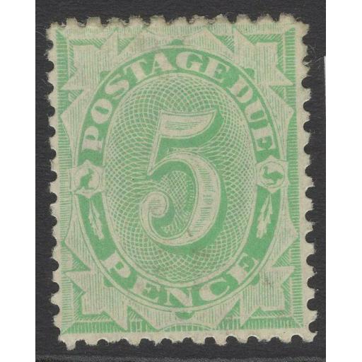 AUSTRALIA SGD17 1902 5d EMERALD-GREEN POSTAGE DUE MTD MINT