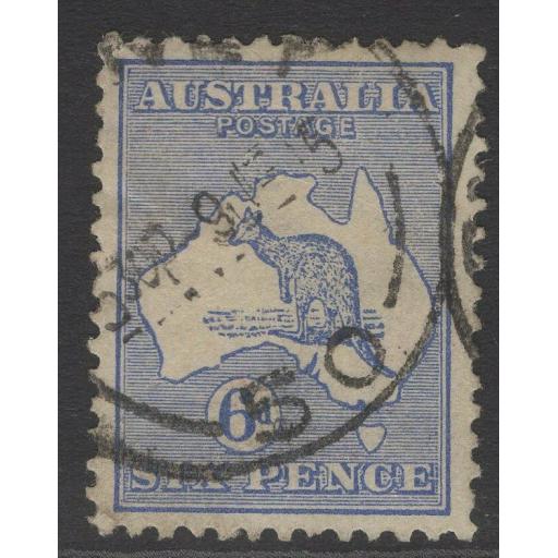 AUSTRALIA SG26 1915 6d ULTRAMARINE DIE II USED