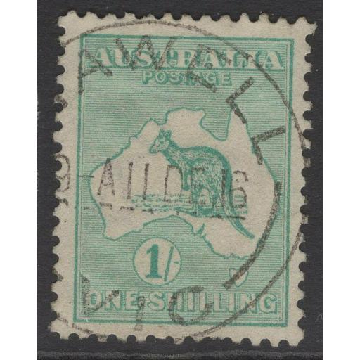 AUSTRALIA SG28 1915 1/= BLUE-GREEN DIE II USED
