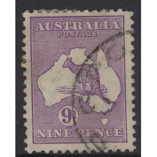 AUSTRALIA SG27 1915 9d VIOLET USED