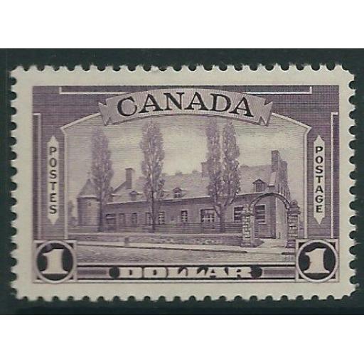 CANADA SG367 1938 $1 VIOLET MTD MINT