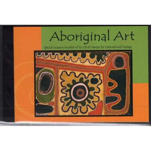 AUSTRALIA SGSP15 2003 GREETING STAMPS ABORIGINAL ART BOOKLET MNH