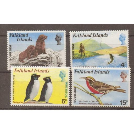 FALKLAND ISLANDS SG296/9 1974 TOURISM MNH