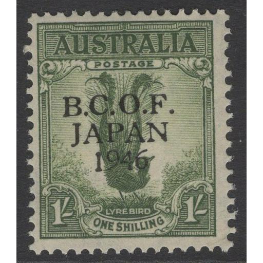 AUSTRALIA-B.C.O.F. SGJ5 1947 1/= GREY-GREEN MNH