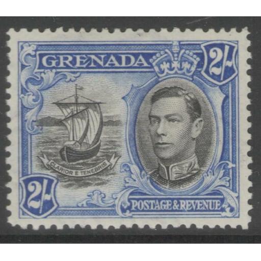 GRENADA SG161 1938 2/= BLACK & ULTRAMARINE MTD MINT