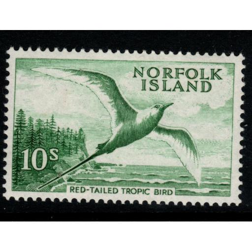 NORFOLK ISLAND SG36 1961 10/= DEFINITIVE MNH