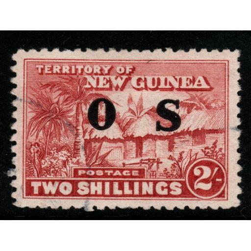 NEW GUINEA SGO30 1925 2/= BROWN-LAKE FINE USED