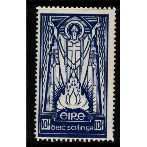 IRELAND SG104 1937 10/= DEEP BLUE MTD MINT