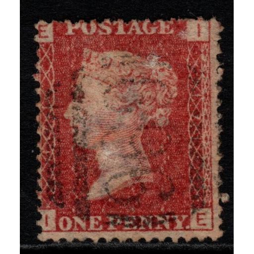 GB USED ABROAD IN CYPRUS SGZ36 pl.171 1878 1d ROSE-RED "969" CANCEL USED