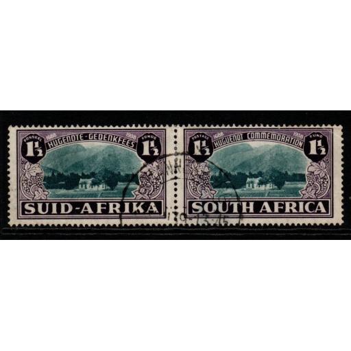 SOUTH AFRICA SG84 1939 1½d BLUE-GREEN & PURPLE FINE USED