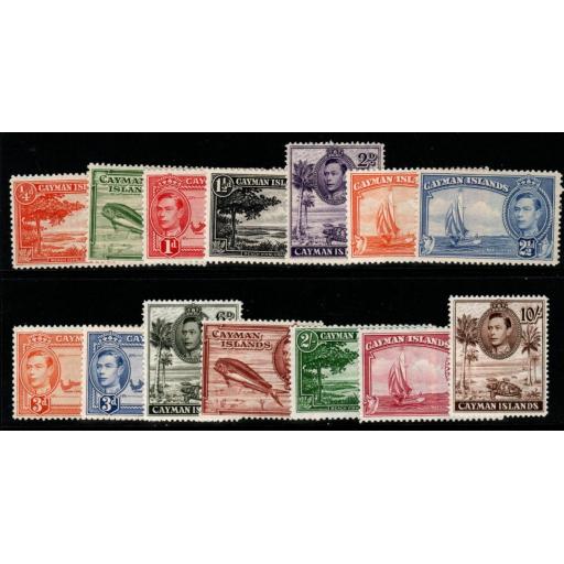 CAYMAN ISLANDS SG115/26a 1938-48 DEFINITIVE SET MNH