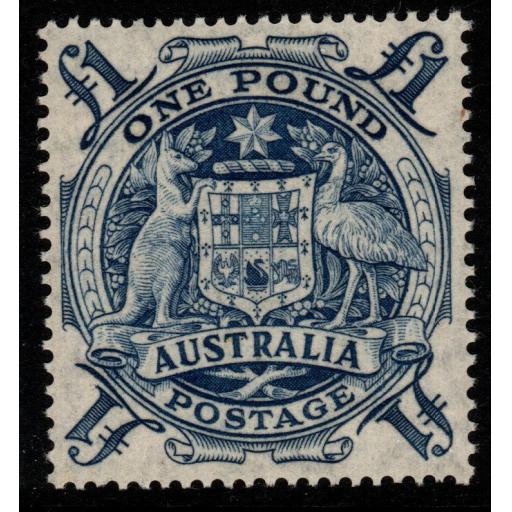 AUSTRALIA SG224c 1949 £1 BLUE MNH