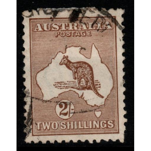 AUSTRALIA SG12 1913 2/= BROWN USED