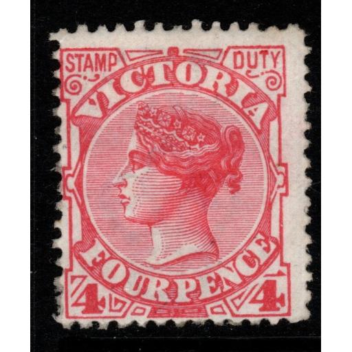 VICTORIA SG316a 1893 4d RED MTD MINT