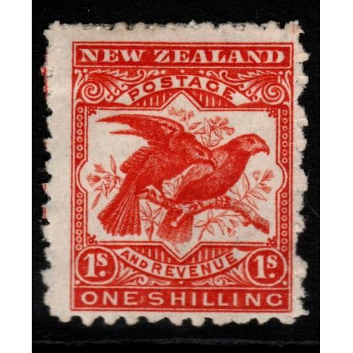 NEW ZEALAND SG315a 1902 1/= BROWN-RED p11 HEAVY MTD MINT