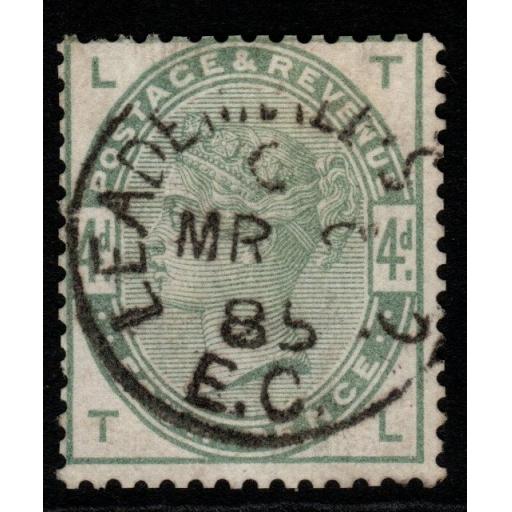 GB SG192 1883 4d DULL GREEN FINE USED