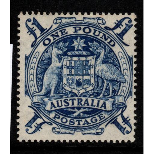 AUSTRALIA SG224c 1949 £1 BLUE MTD MINT