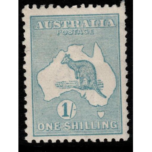 AUSTRALIA SG40 1916 1/= BLUE-GREEN MTD MINT