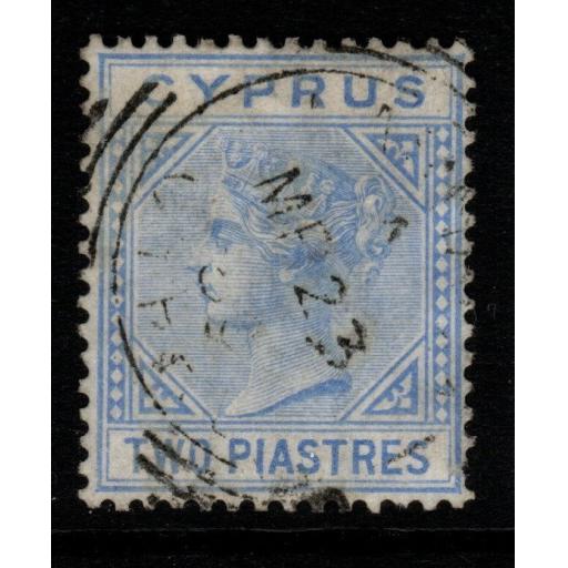 CYPRUS SG13 1881 2pi BLUE USED