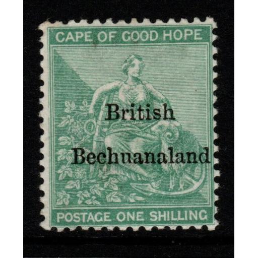 BECHUANALAND SG8 1886 1/= GREEN MTD MINT