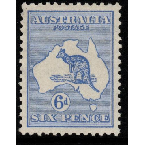 AUSTRALIA SG26 1915 6d ULTRAMARINE DIE II MTD MINT